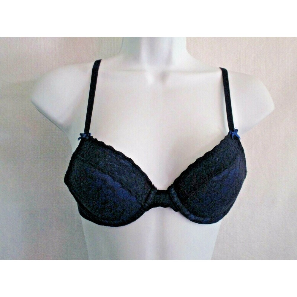 Aerie Bra Women's Navy Underwire Lightly Padded Bra Size 32A